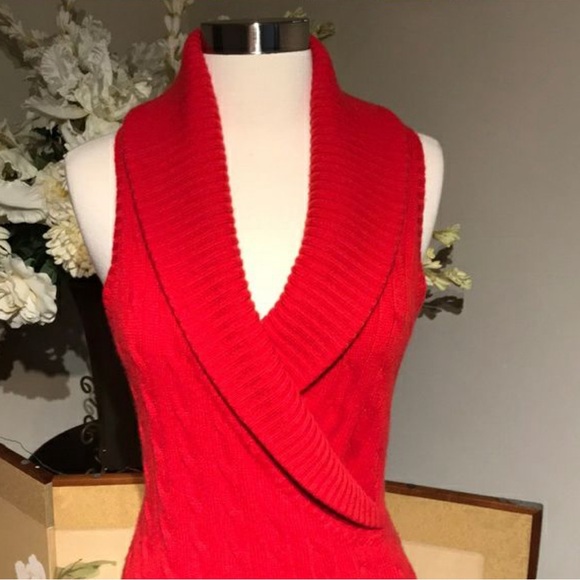 RALPH LAUREN Red Dress - Picture 1 of 5